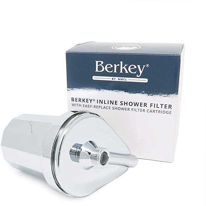 Berkey Inline Shower Filter With Easy-Replace Shower Filter Cartridge - Cheap Fitting