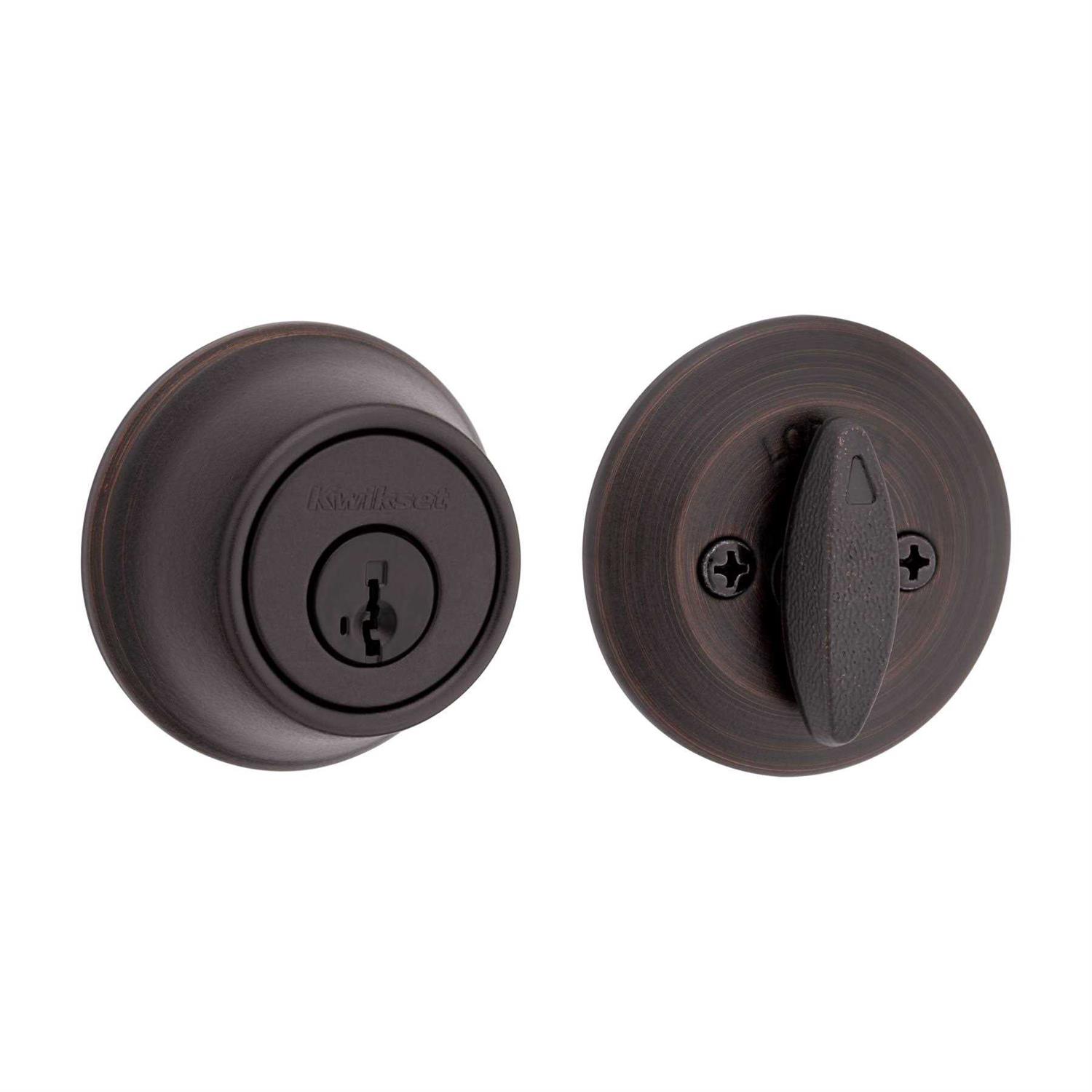 Kwikset Single Cylinder Deadbolt - Cheap Fitting