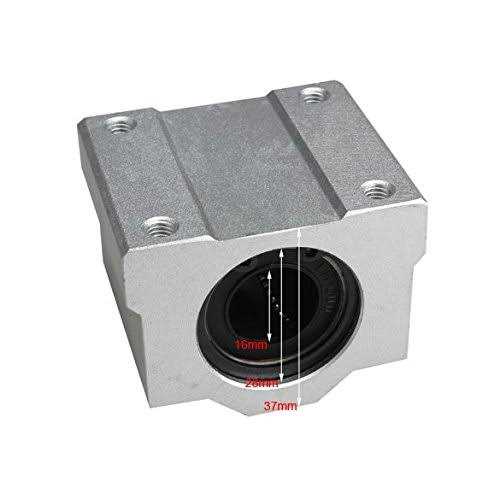 Glamorway Pack of 4Pcs Linear Ball Bearing Slider Slide Bushing for Replacement CNC - Cheap Fitting