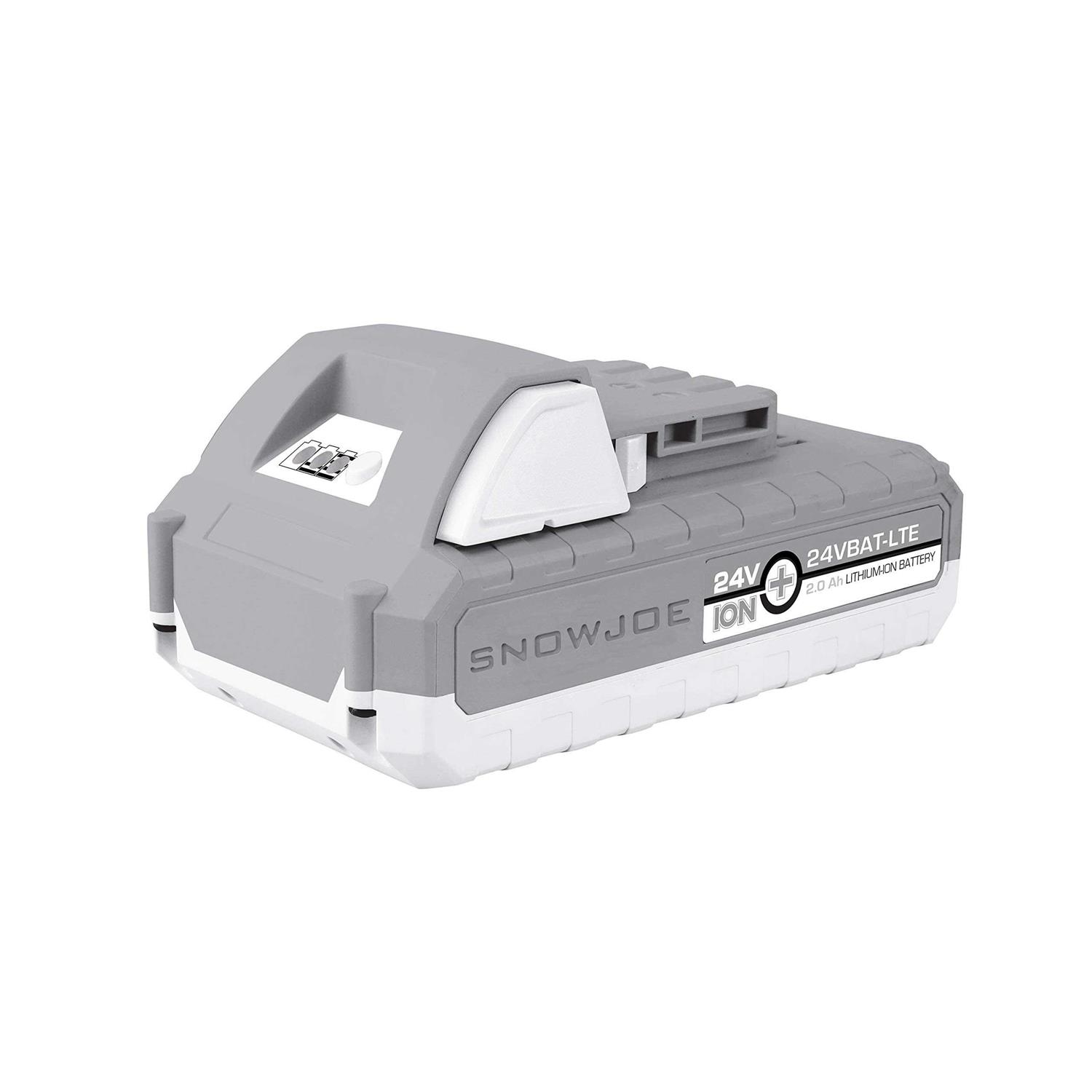 Snow Joe + Sun Joe 24V-2AMP-SK1R-P2 24-Volt iON+ Starter Kit, W/ 2.0-Ah Battery and Quick Charger - Cheap Fitting