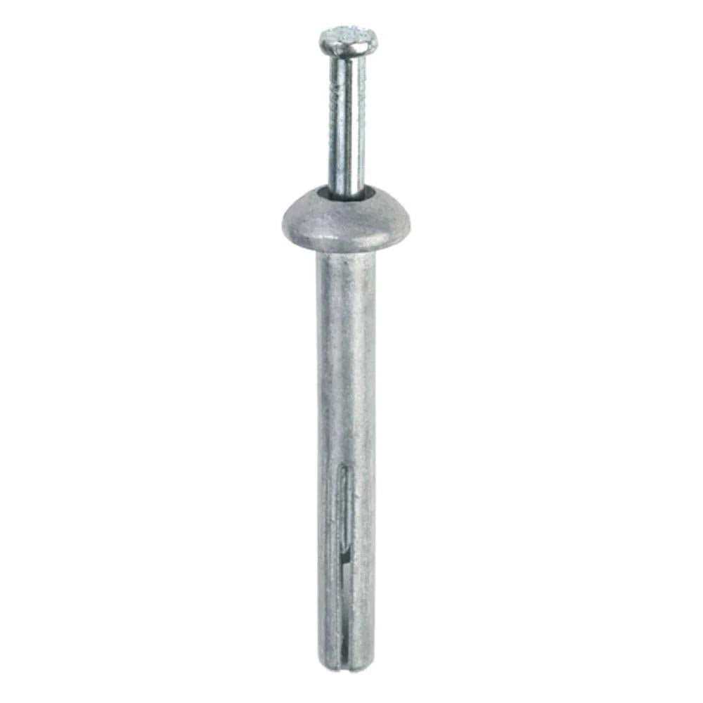 Red Head 1/4 in. x 3 in. Hammer-Set Nail Drive Concrete Anchors - Cheap Fitting