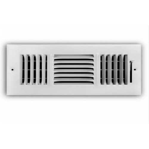 Everbilt 2-Way Steel Wall/Ceiling Register in White - Cheap Fitting