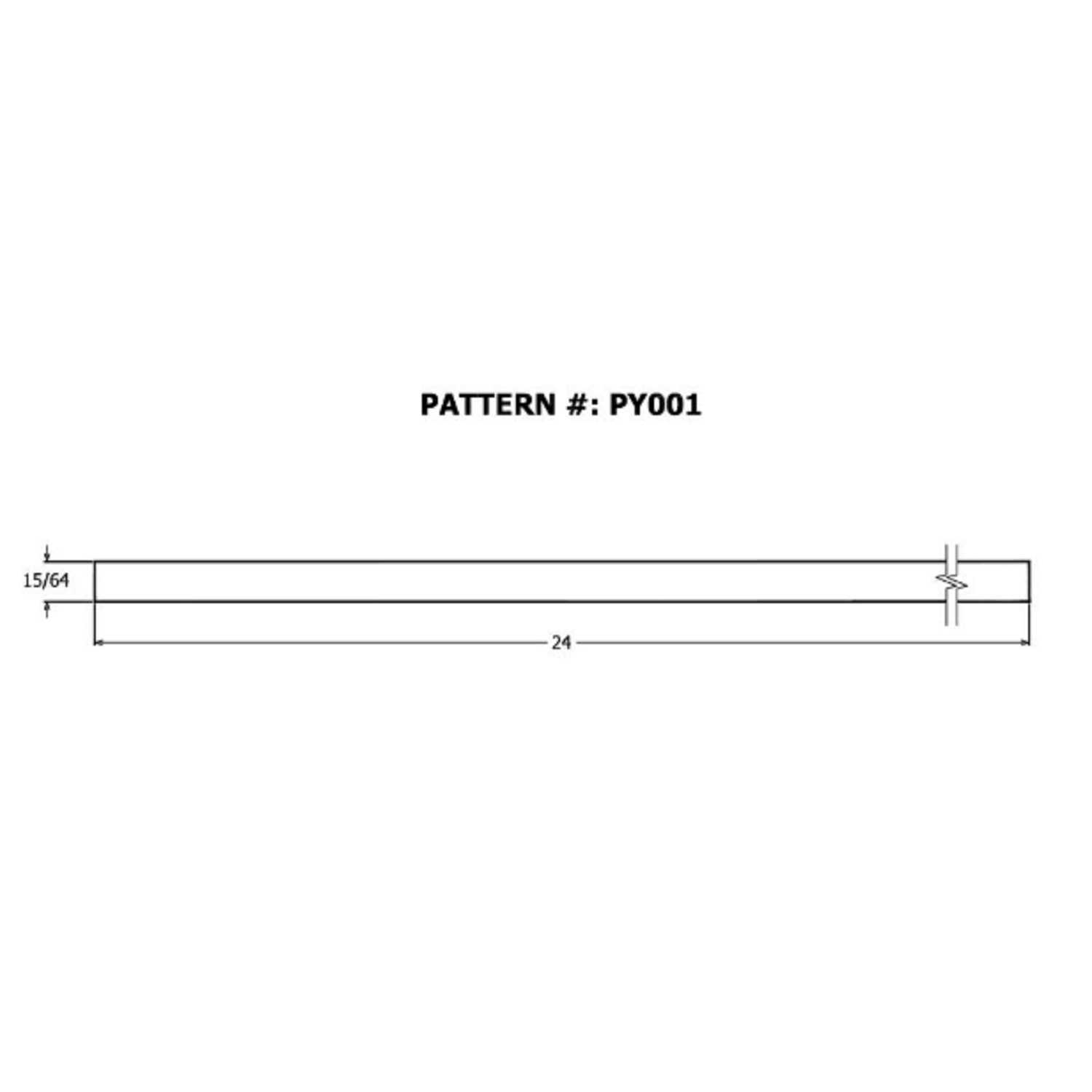Alexandria Moulding PY001-PY048C Plywood - Cheap Fitting