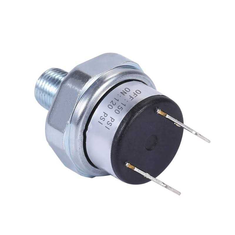FanWayer Air Pressure Switch 120-150 PSI Pressure Switch 1/8-27 NPT DC 24V 12V Pressure Switch Air Compressor Pressure Switch 120PSI Pressure Switch 150PSI - Cheap Fitting