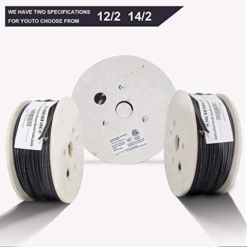 zonegrace 12awg 2-conductor 12/2 direct burial wire for low voltage landscape lighting - Cheap Fitting