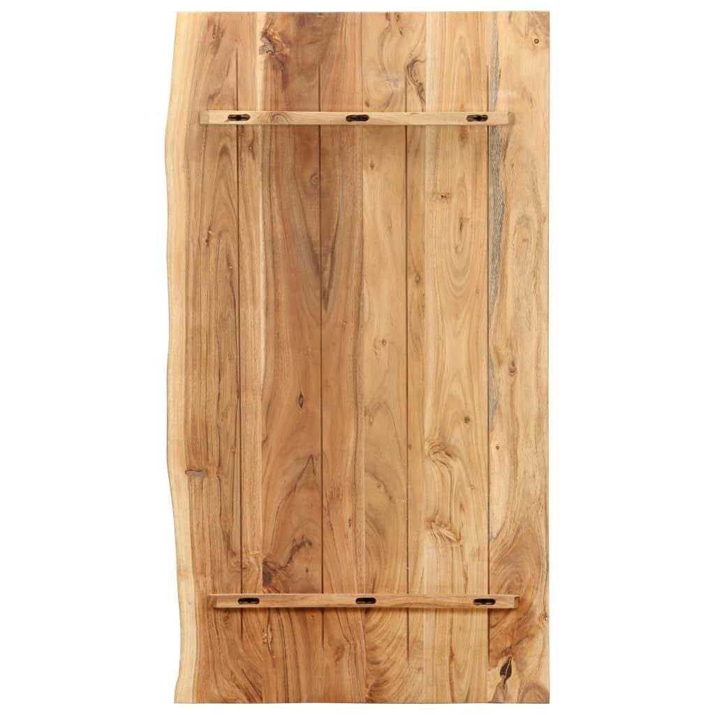 vidaXL Bathroom Vanity Top Solid Acacia Wood - Cheap Fitting