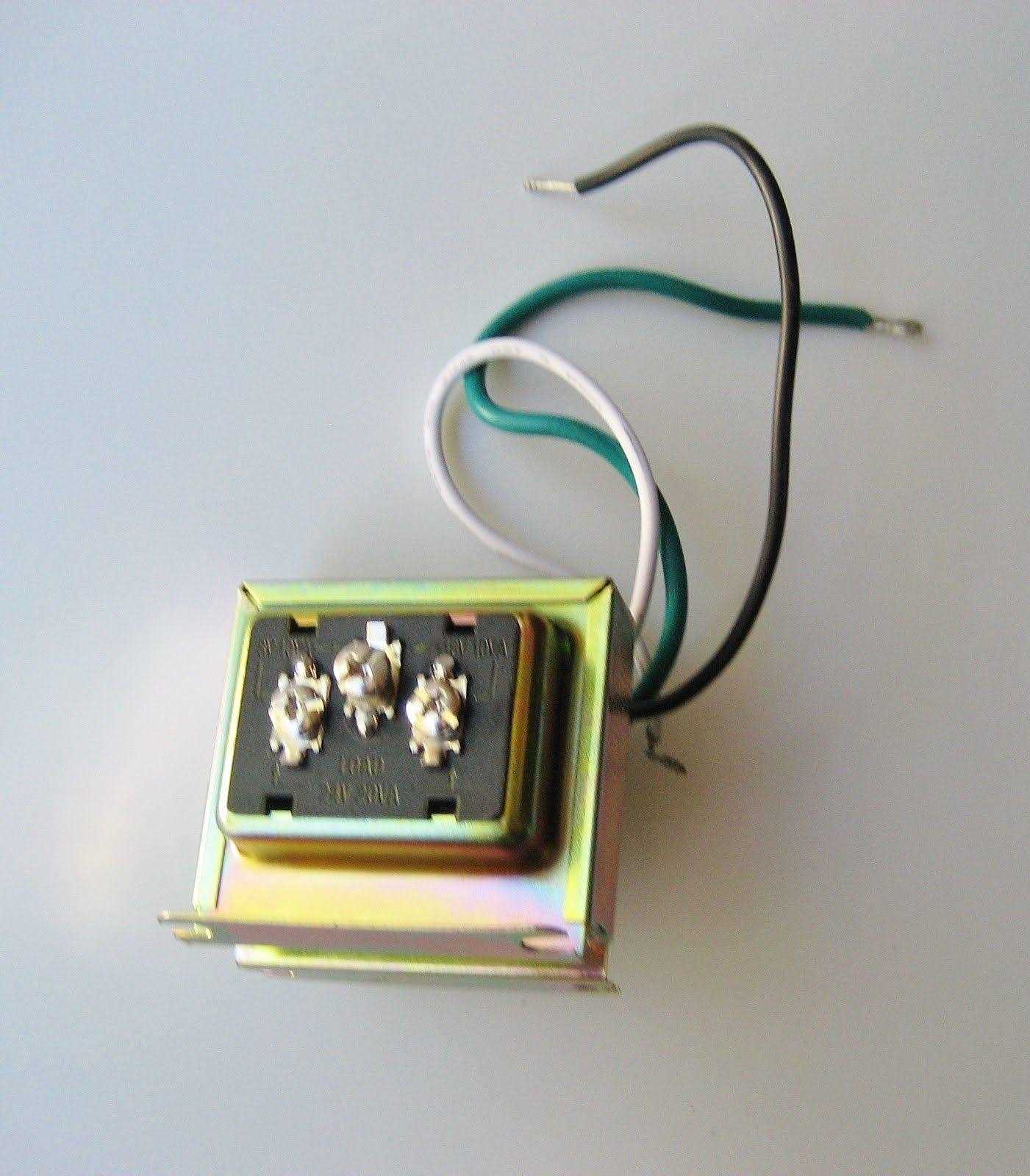 Heath Zenith Door Chime Transformer - Cheap Fitting