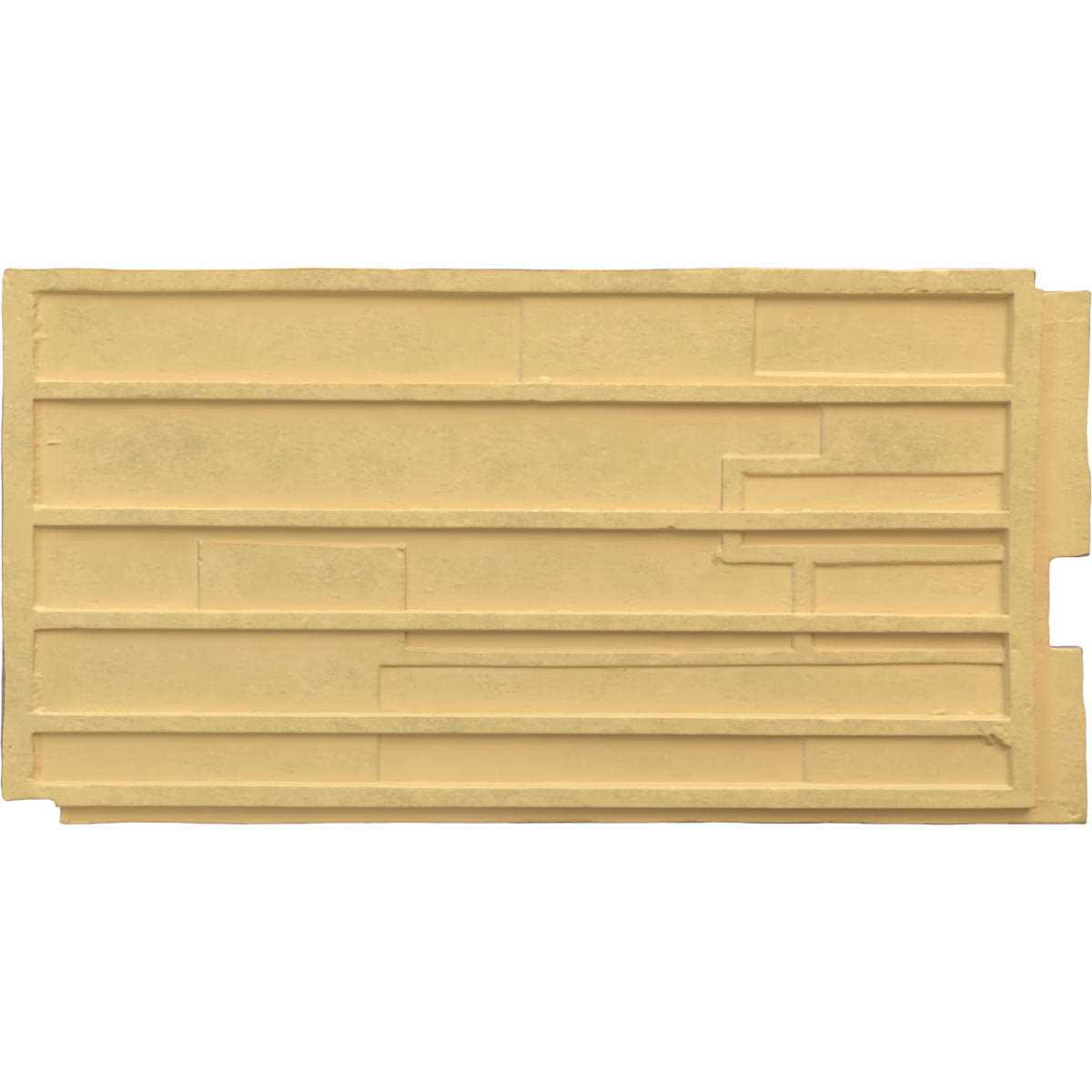 Ekena Millwork 45 3/4 inchw x 24 1/2 inchh x 1 1/4 inchd Canyon Ridge Stacked Stone - Cheap Fitting