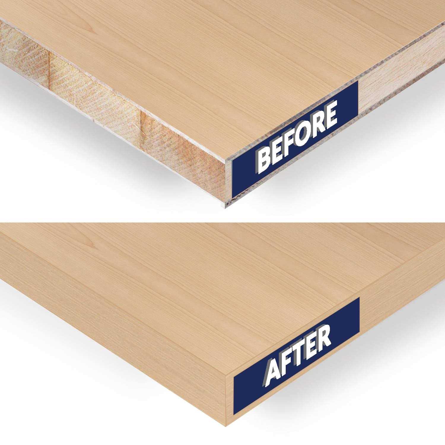 UNMAR Birch Wood Veneer Edge Banding 3/4 inch x Plywood Edging - Cheap Fitting