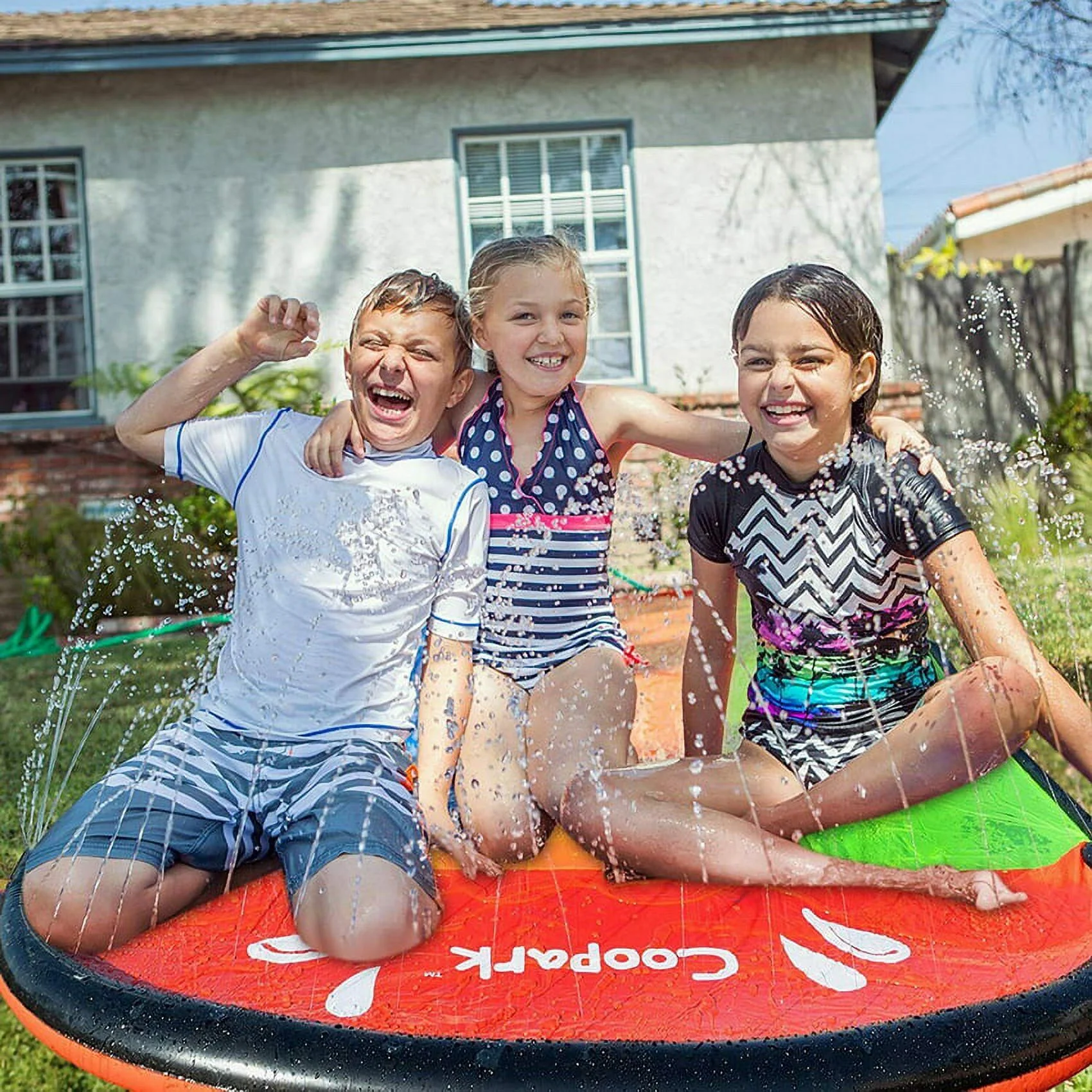 16' Slip and Slide Water Slide for Kids and Adults Inflatable Slide Surf Ride TY18 - Cheap Fitting