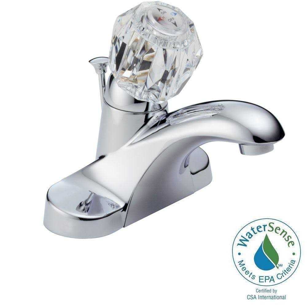 Delta Foundations Single Handle Centerset Lavatory Faucet B512LF - Cheap Fitting