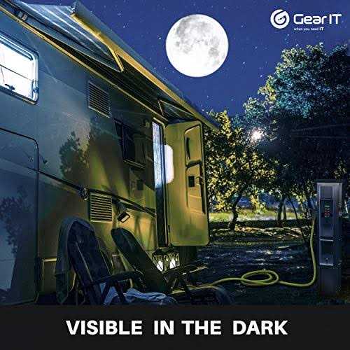 Gearit 30-Amp Extension Cord for RV and Auto 3-Prong 10/3 STW 10awg Gauge 3 Wire - Cheap Fitting