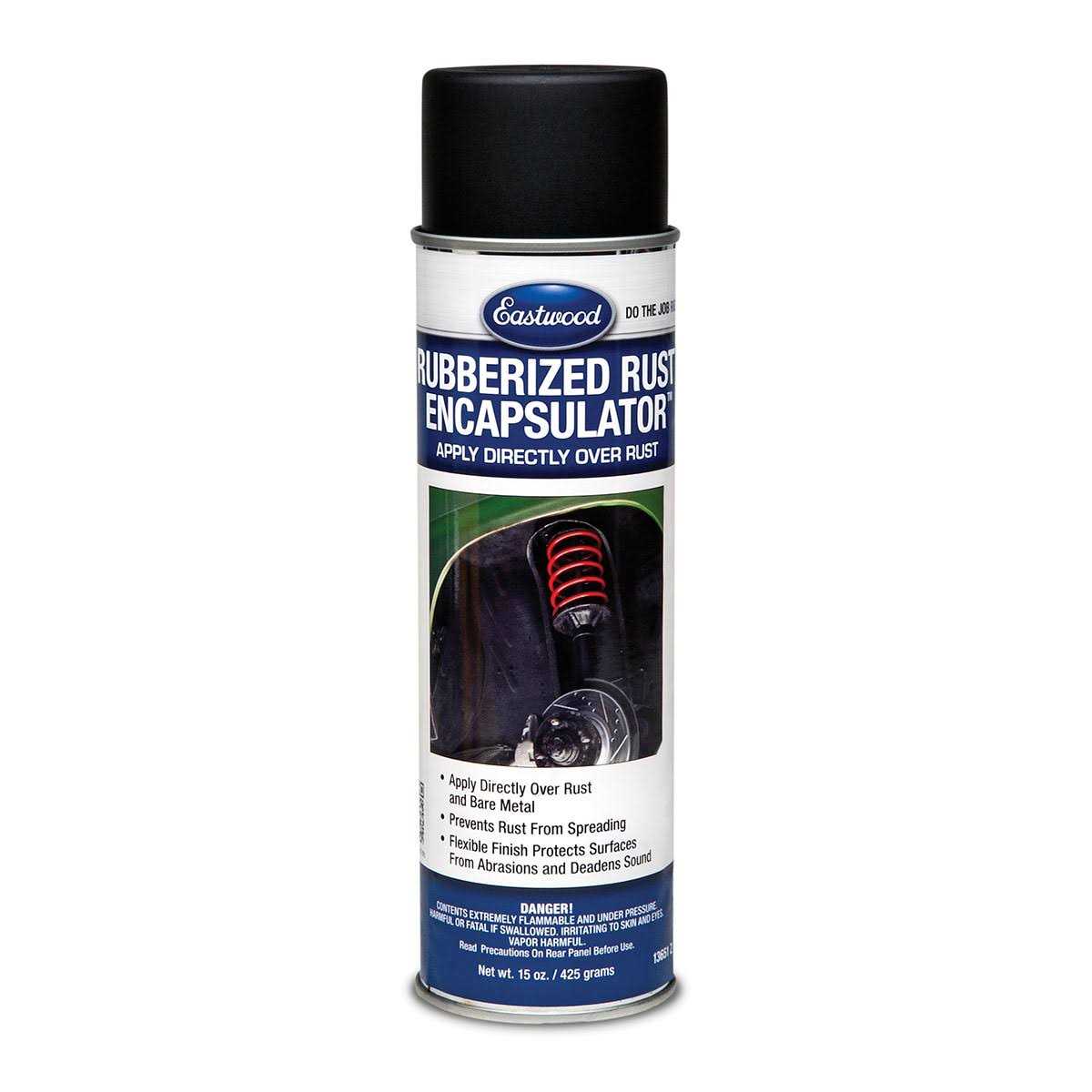 Eastwood Rubberized Rust Encapsulator Black Aerosol 15oz - Cheap Fitting