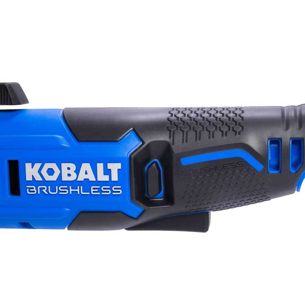 Kobalt 17-Piece Cordless Brushless 24-volt Max Variable Speed Oscillating Multi-Tool Kit with Soft Case KMT 224B-03 - Cheap Fitting