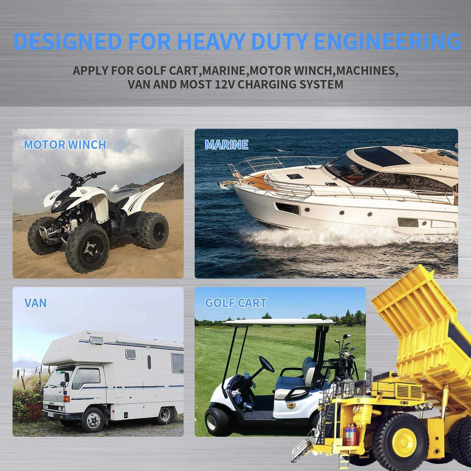 Mayspare Max Transient 200a Trombetta 12v Solenoid Relay 3 Terminal Heavy Duty Winch Marine 24106 Spst 12 Volt Solenoid - Cheap Fitting