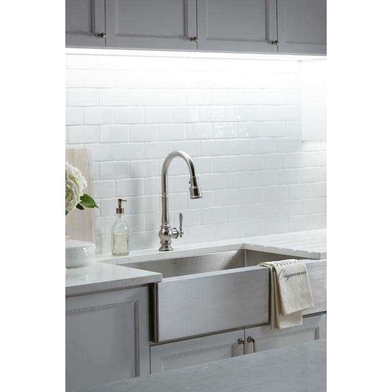 Kohler Artifacts Single Handle Pull-Down Kitchen sink Faucet K-99259-CP - Cheap Fitting