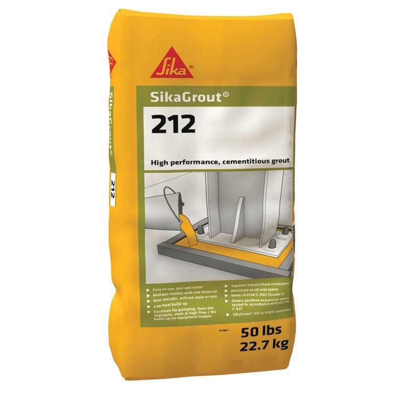 Sika 90824 Cementitious Grout - Cheap Fitting
