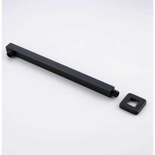 RAINLEX Square Wall Mount Shower Arm and Flange - Cheap Fitting