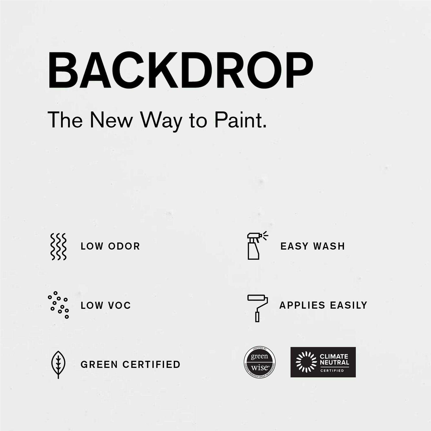 BACKDROP Large Adhesive Paint Swatch - Cheap Fitting