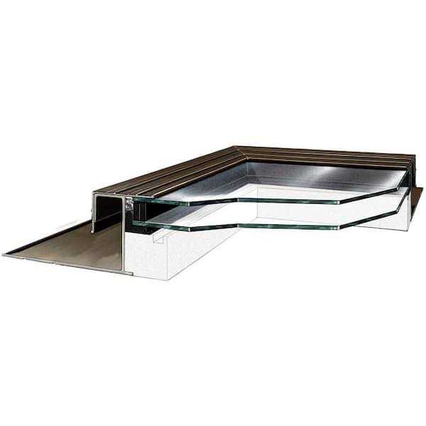Sun-Tek 14-1/2 in. x 46-1/2 in. Fixed Self-Flashing Skylight with Tempered Low-E3 Glass FGC.1749.E-C.B - Cheap Fitting
