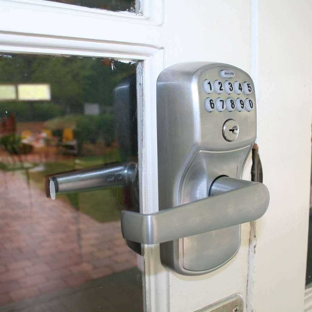 Schlage Plymouth Flair Keypad Entry with Auto Lock - Cheap Fitting