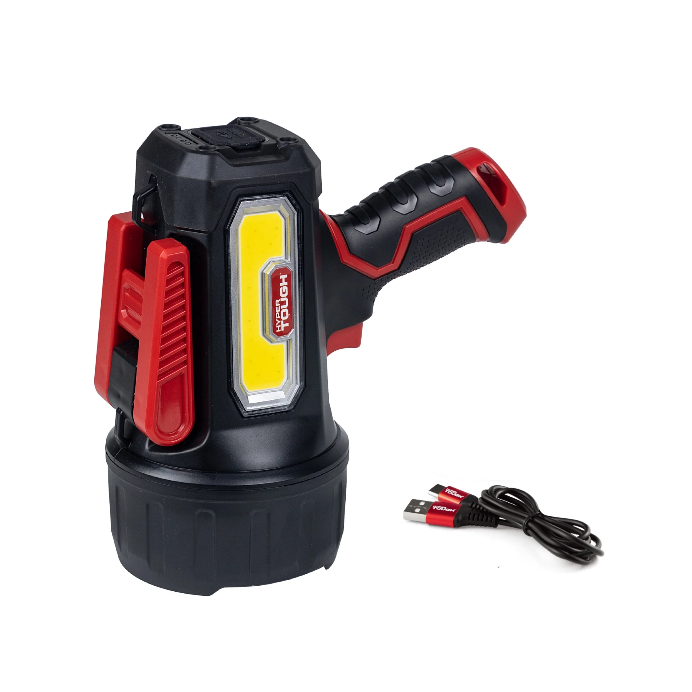 Hyper Tough 1800 Lumens Led Spotlight with Power Bank Function & Plastic Body - Cheap Fitting