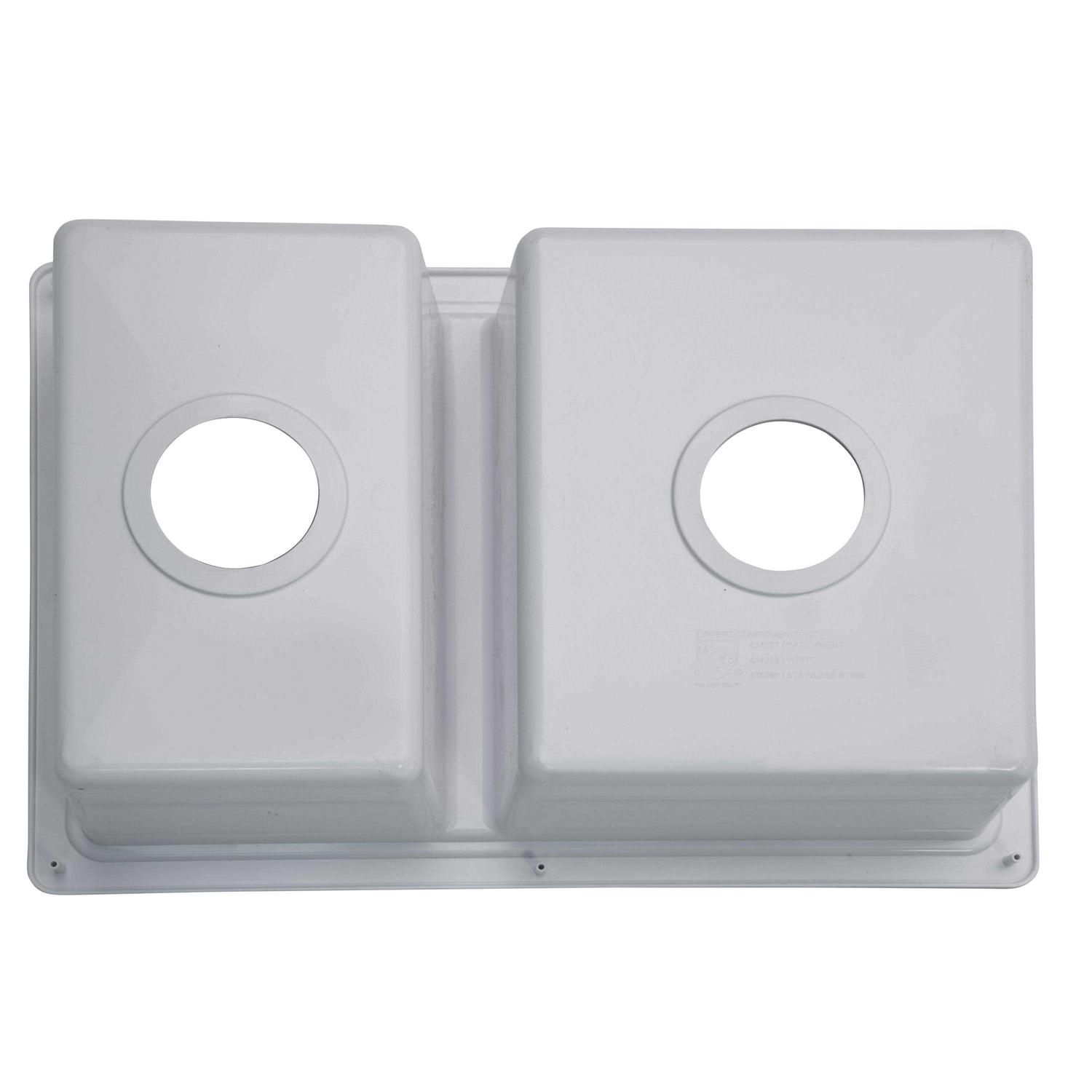 Lippert 25 X 17 Double Bowl Sink 809030 - Cheap Fitting