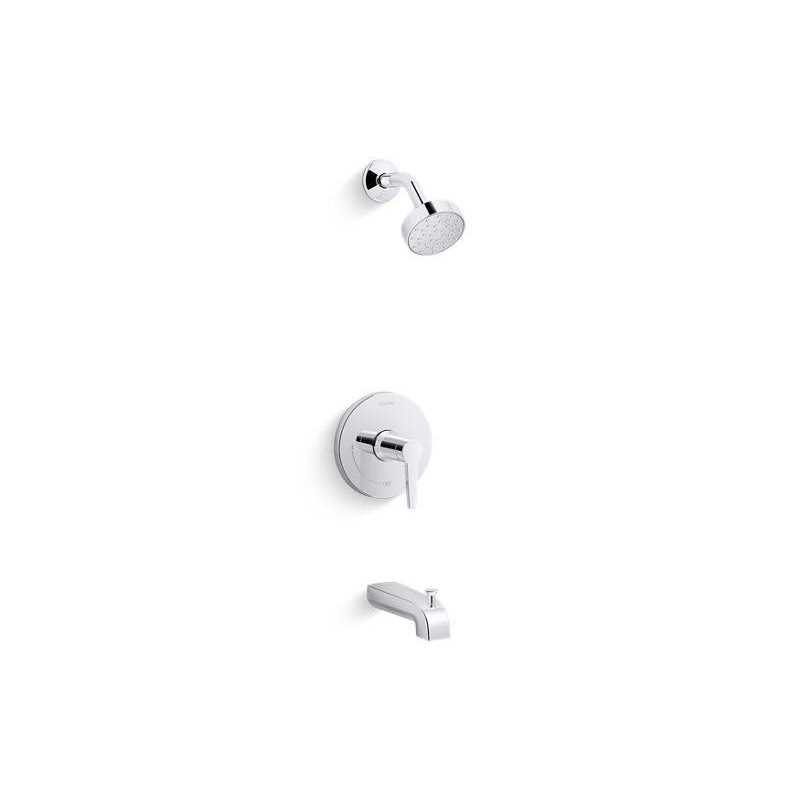 KOHLER Pitch Rite-Temp bath and Shower Trim with 1.75 gpm showerhead - Cheap Fitting