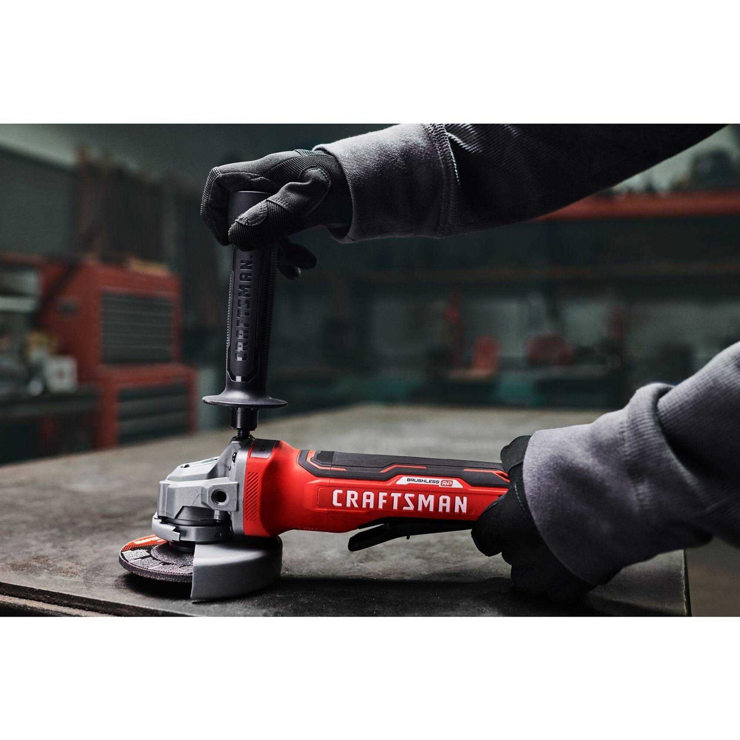 Craftsman V20 Cordless Angle Grinder - Cheap Fitting