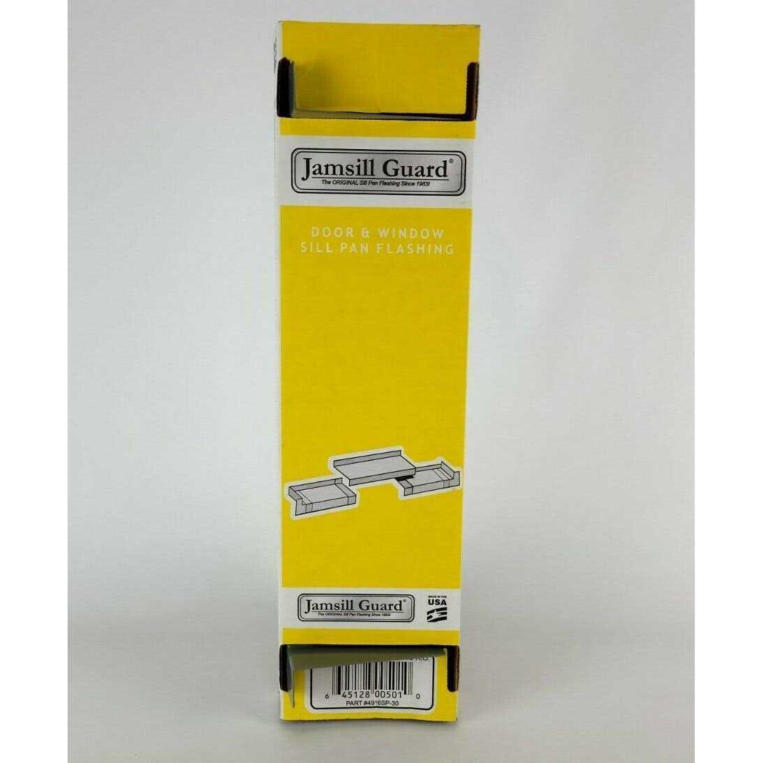 Jamsill 4 9/16 Up to 40 Door Window Pan Flashing - Cheap Fitting