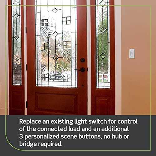 Leviton Decora Smart Scene Controller Switch Wi-Fi 2nd Gen Neutral Wire Required - Cheap Fitting