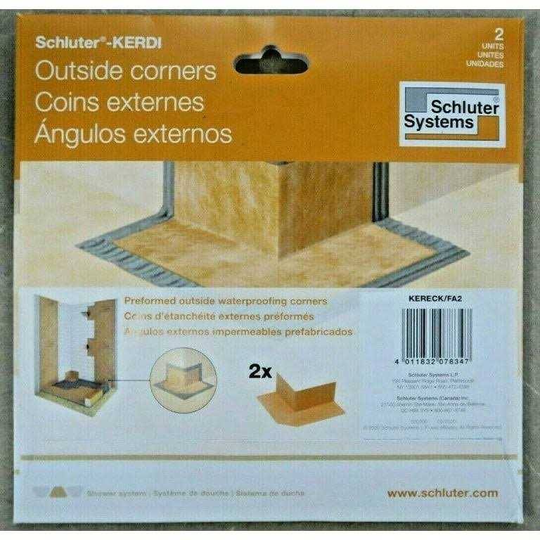 Schluter Kerdi Outside Corner - Cheap Fitting