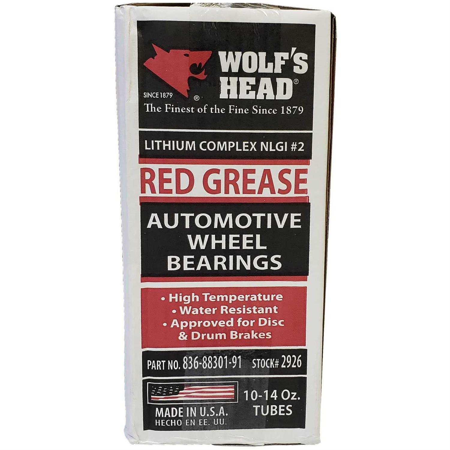 Wolf’s Head Red Grease - Cheap Fitting