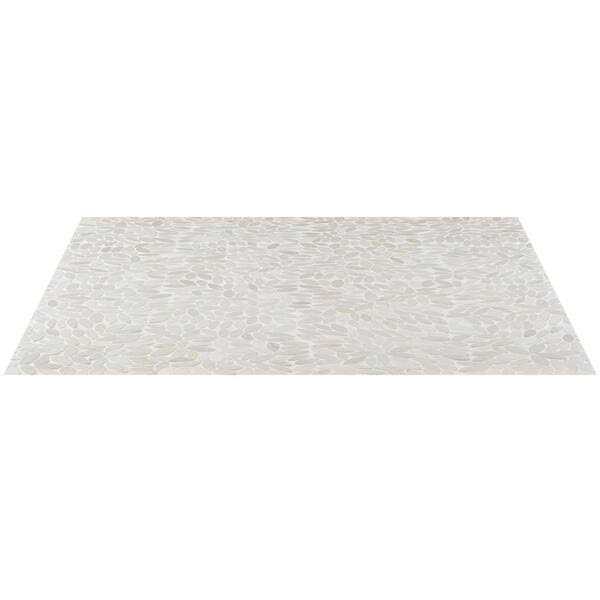 Ivy Hill Tile Countryside Flower 11.81 in. x 11.81 in. Natural Stone Floor and Wall Mosaic Tile - Cheap Fitting