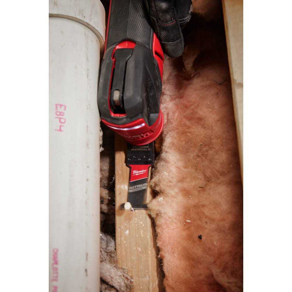 Milwaukee NITRUS CARBIDE Extreme Materials Universal Fit OPEN-LOK Multi-Tool Blade 3 49-25-1573 - Cheap Fitting