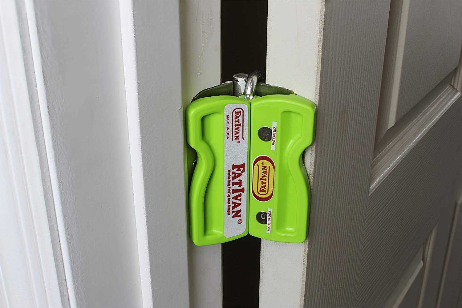 The Original Fat Ivan Fold Up Door Stop with Magnet - Cheap Fitting