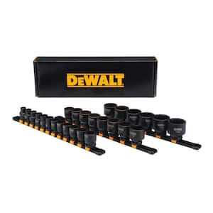 DEWALT DWMT19239 1/2 in. Drive Sae Deep Impact Socket Set - Cheap Fitting