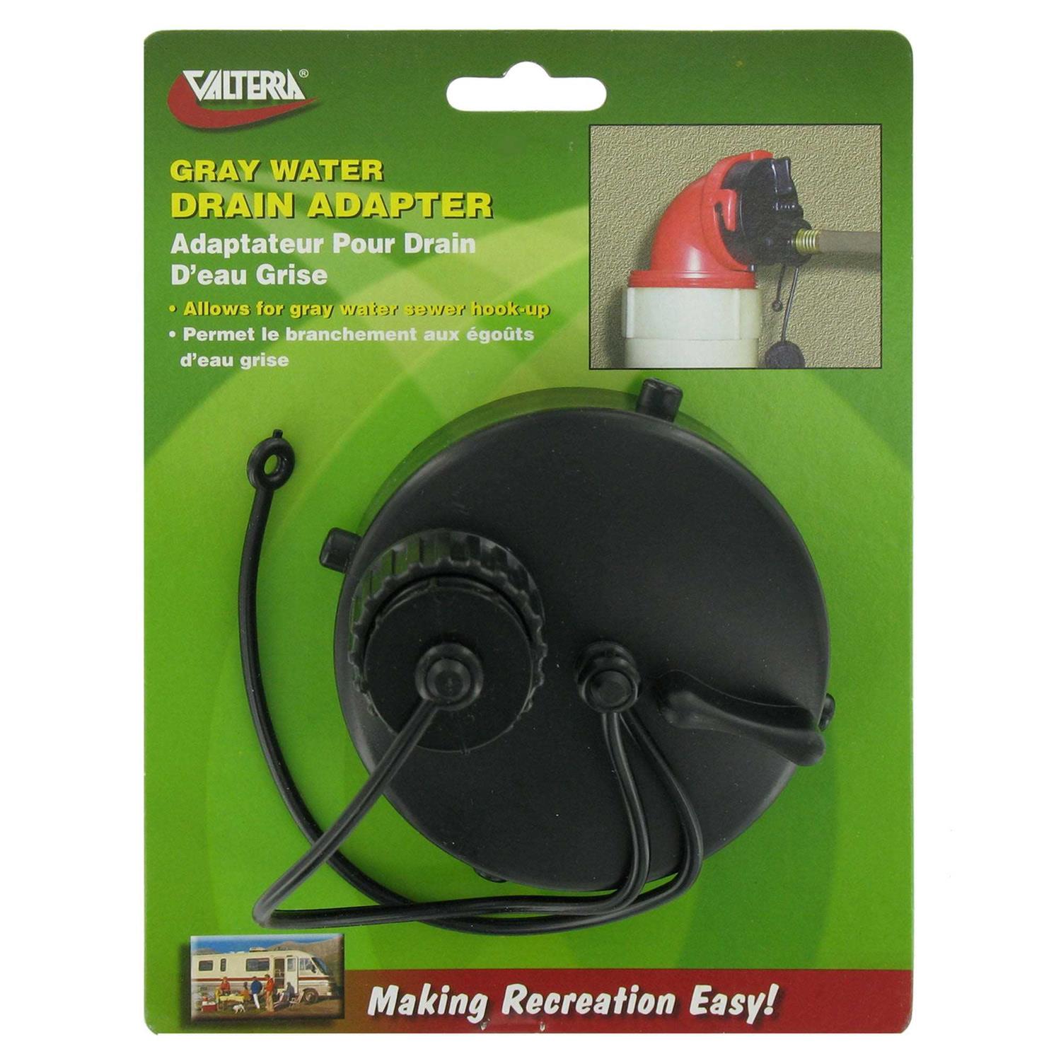 Valterra T1020-5VP Gray Water Drain Adapter - Cheap Fitting