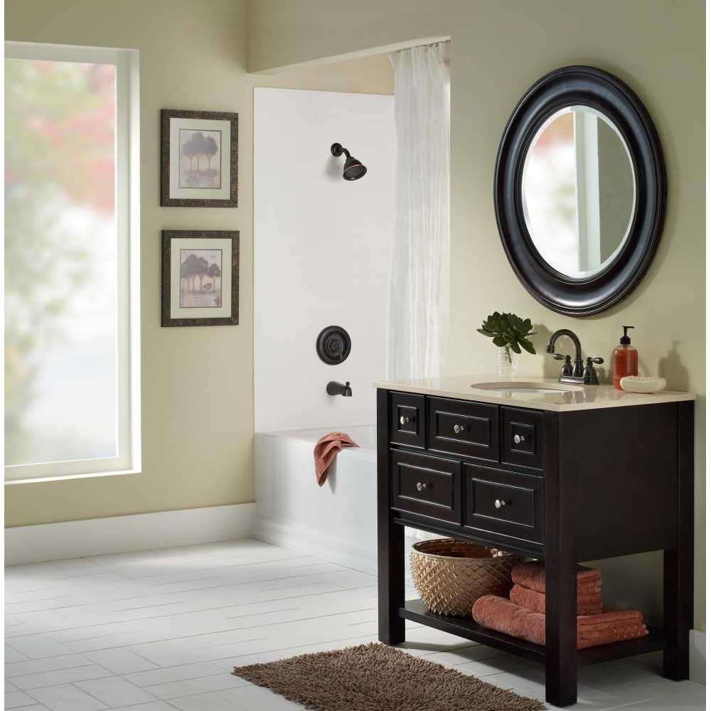 Moen 82494EPBRB Posi-Temp Pressure Balanced Tub and Shower Trim Mediterranean Bronze - Cheap Fitting