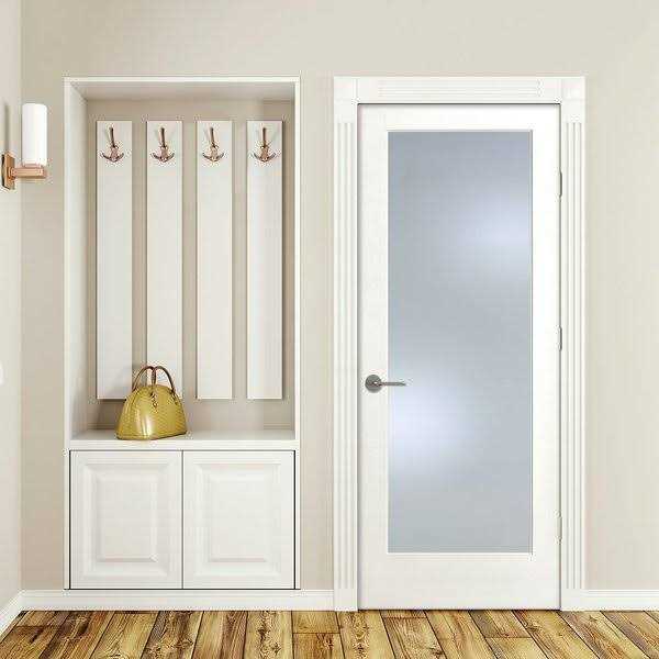 Trimlite 24 by 80 1 Clear Glass Lite Reversible Handed Ovolo Edge Interior French Door Slab 2068pri1501CLET - Cheap Fitting
