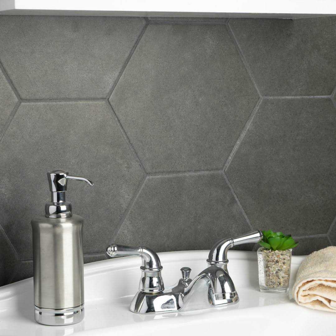 Merola Tile Annata Vintage Hex 8.63 x 9.88 Porcelain Wall & Floor Tile - Cheap Fitting