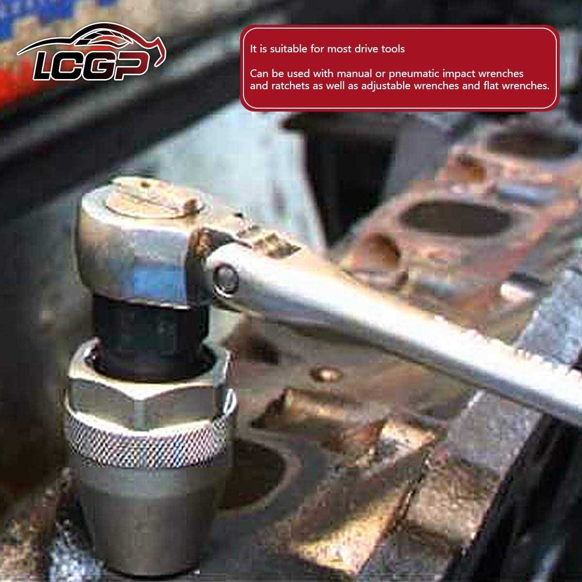 LCGP Damaged Bolt and Stud Extractor Tool, Grips and Removes 1/4-Inch to 1/2-Inch Studs - Cheap Fitting