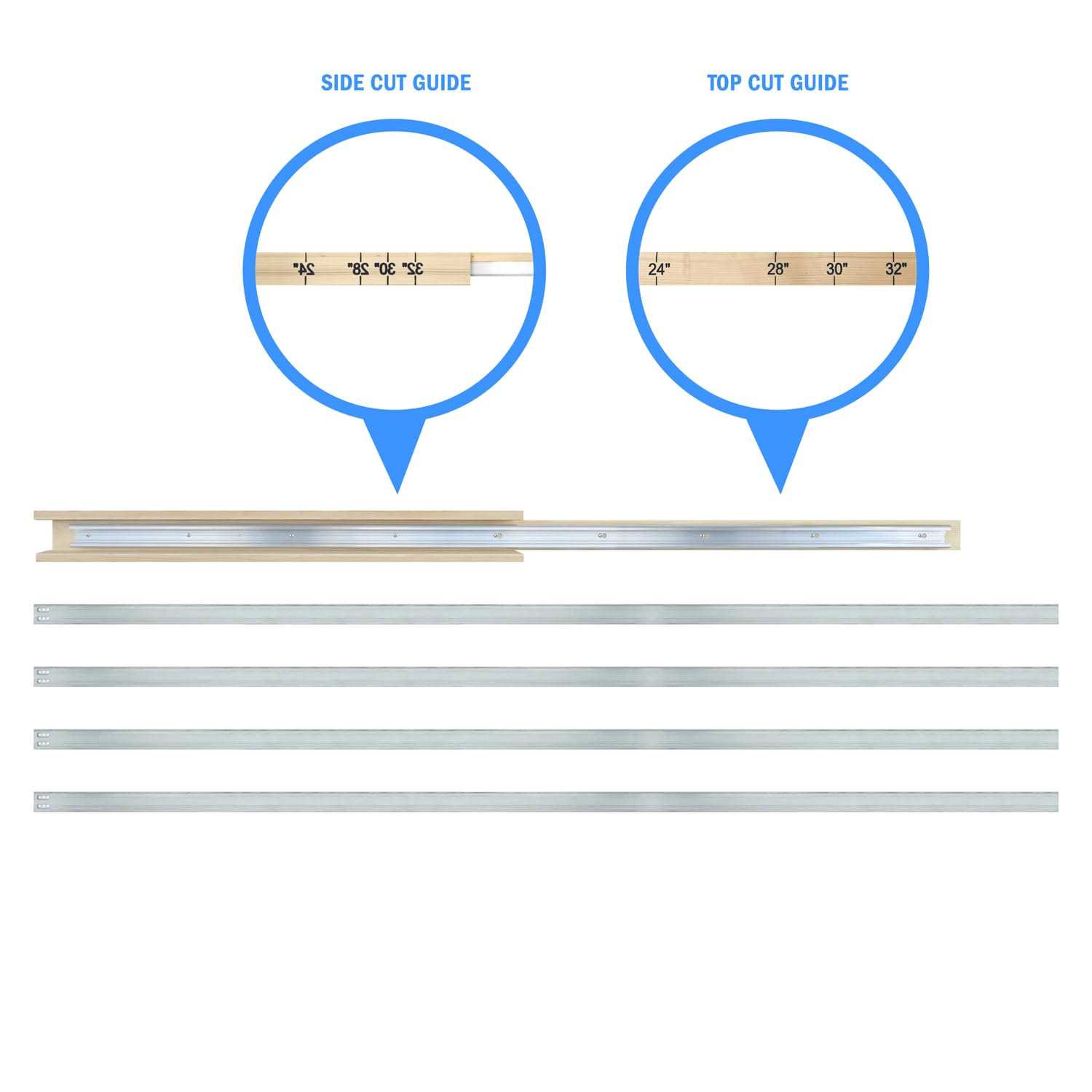 Nuk3y Pocket Door Frame Kit with Two-Way Soft Close - Cheap Fitting