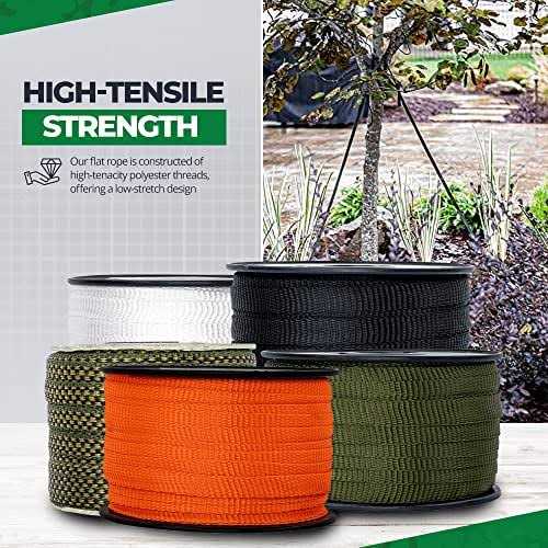 Sgt Knots Polyester Webbing Flat Rope Durable Polyester Pull Tape Strap - Cheap Fitting