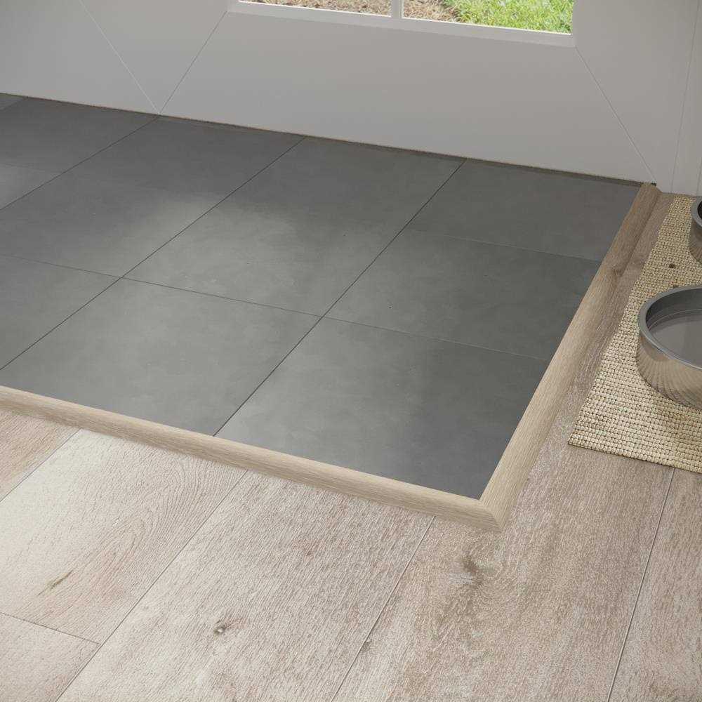 Cali Classic 0.53-in T x 1.31-in W x 72.83-in L Vinyl Reducer - Cheap Fitting