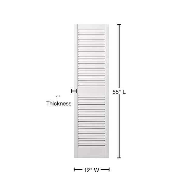 Louvered Shutter Ply Gem Size - Cheap Fitting