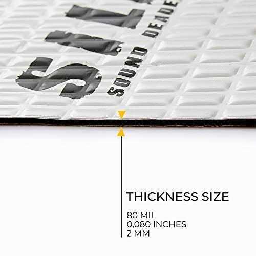 Siless 80 mil Car Sound Deadening mat - Cheap Fitting