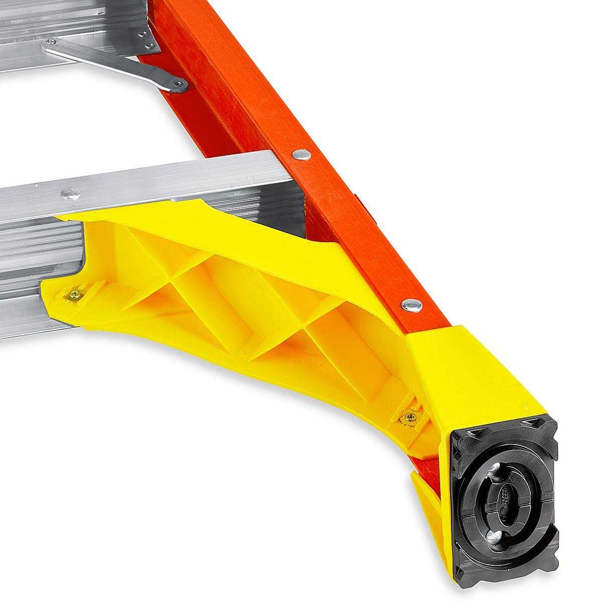 Werner Fiberglass Platform Ladder 12′ Overall Height - Cheap Fitting