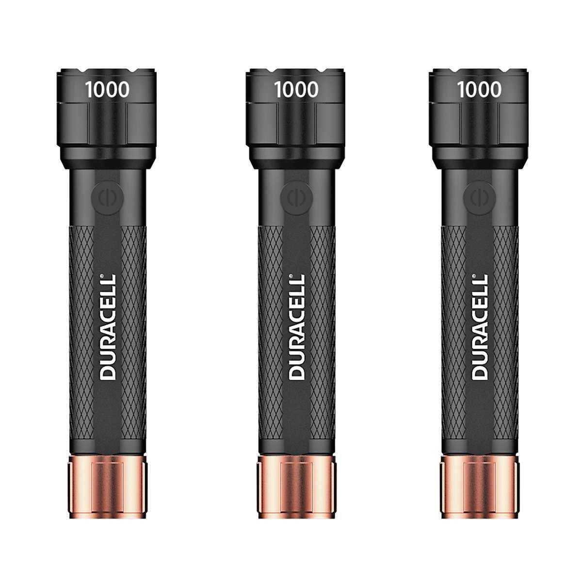 Duracell 1000 Lumens LED Flashlight - Cheap Fitting