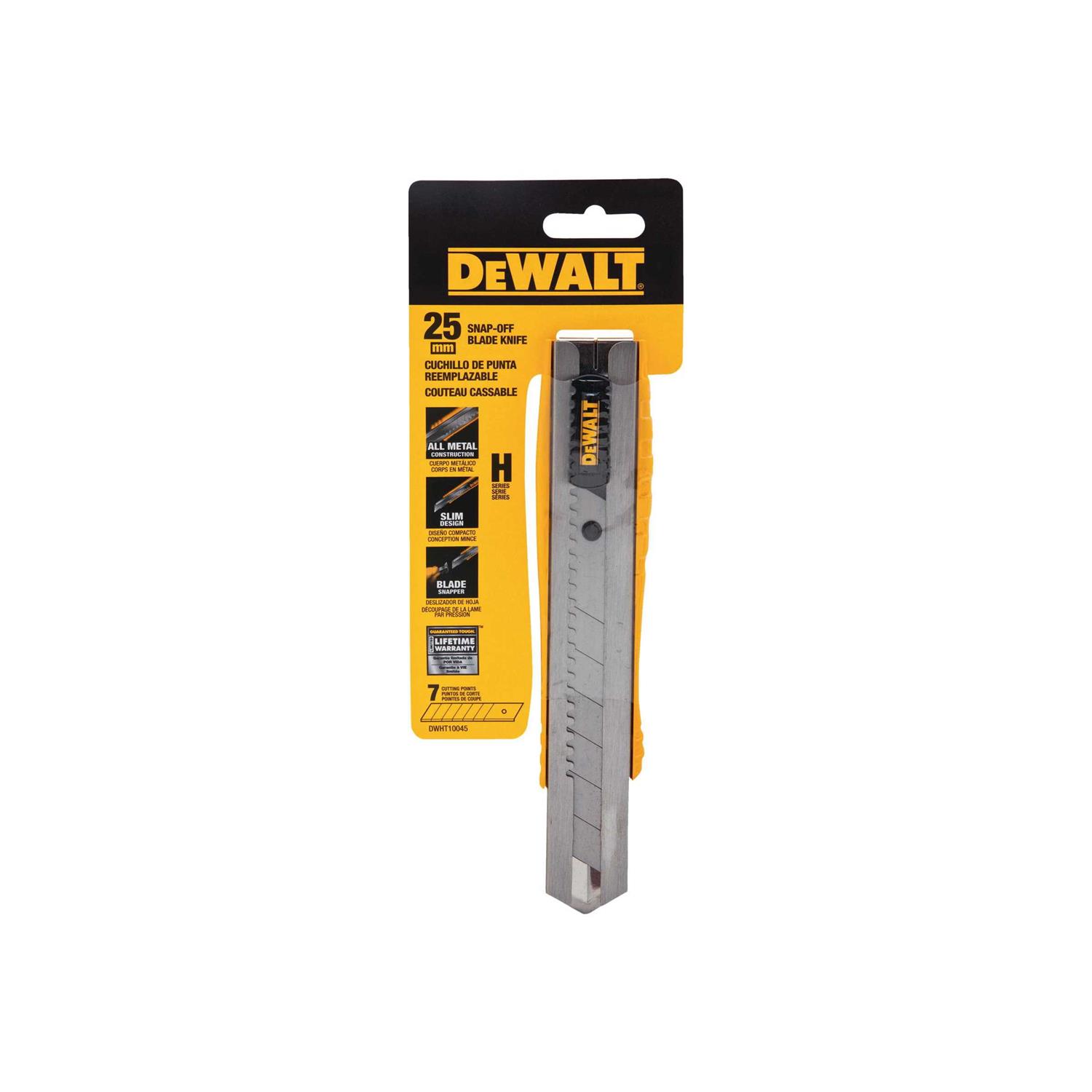DeWalt DWHT10045 Snap-Off Knife - Cheap Fitting